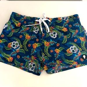 NWT 69SLAM Mens Dias de los Muertos Boardshort
